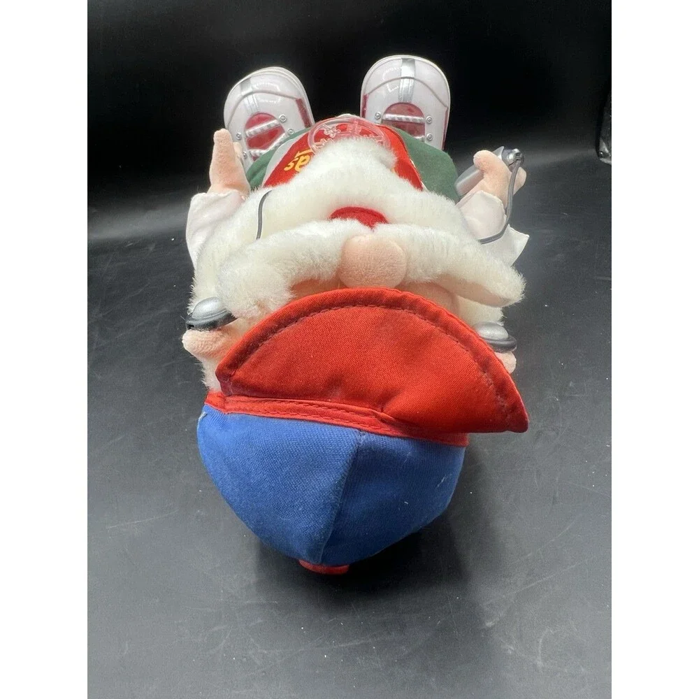 VTG Gemmy Hip Hop Santa Animated Singing Rapping 12” Works 2 Songs Christmas
